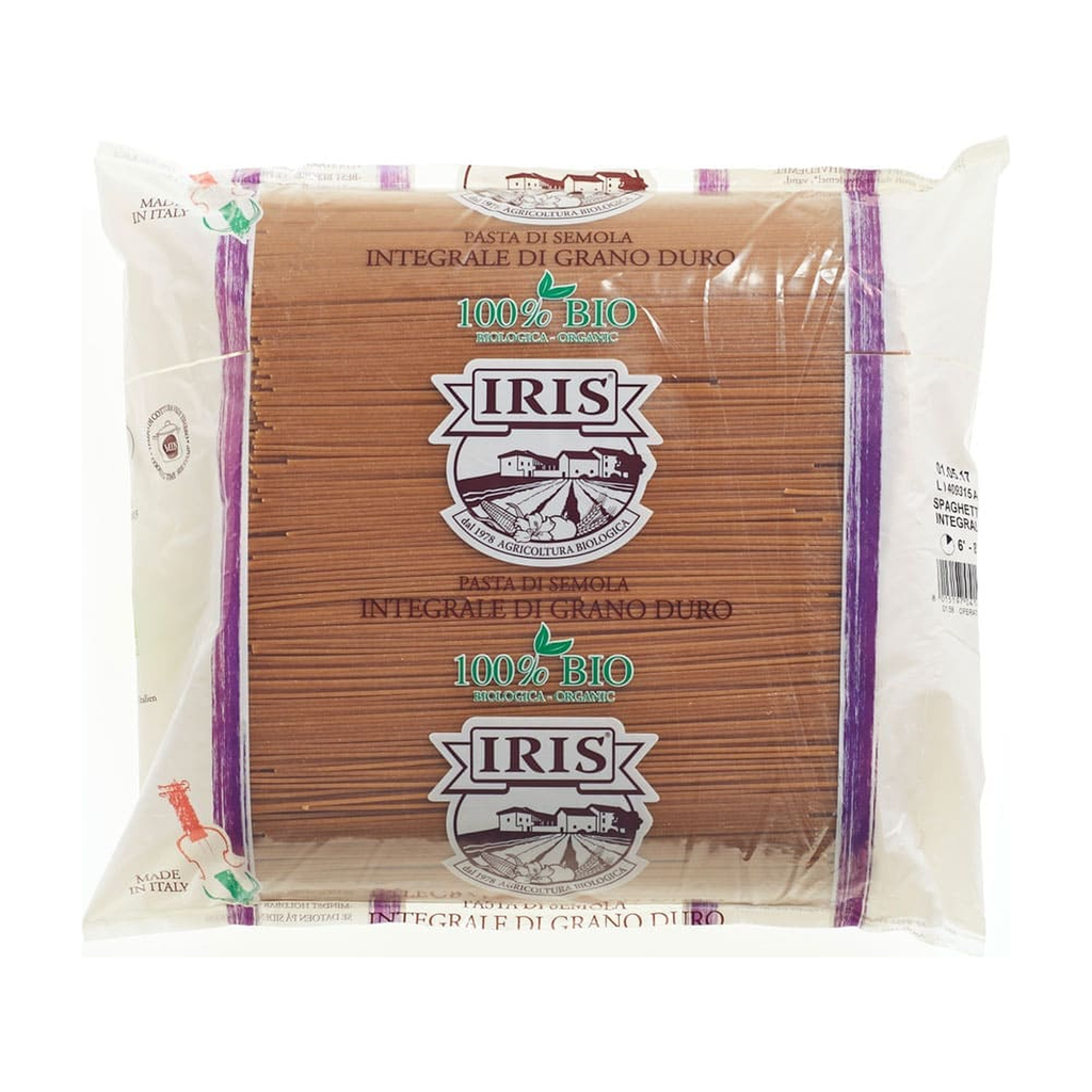 5kg - Spaghettis complètes (Spaghetti integrali) bio - Iris
