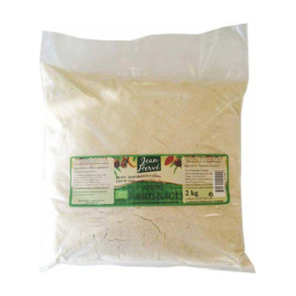 [JH-POUDRAM2KG] 2kg - Poudre d'amandes blanches bio - Jean Hervé