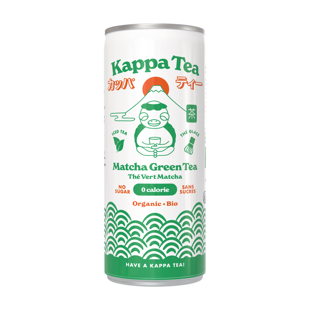 25cl - Thé vert Matcha (sans sucre) bio  - Kappa Tea