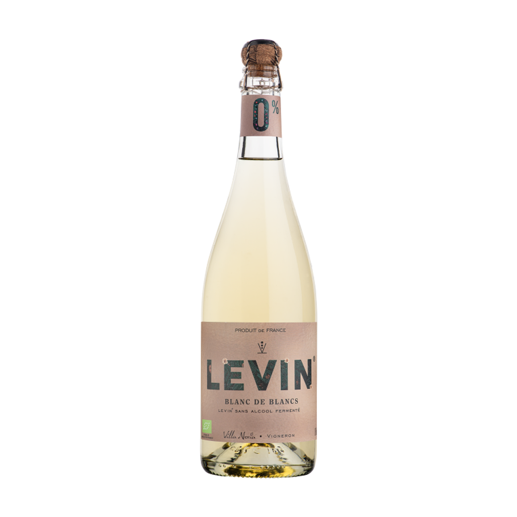 [VN-VP-LEVINBV75] 75cl - Vin SANS ALCOOL pétillant Blanc de Blanc LeVin bio (réemploi) - Villa Noria