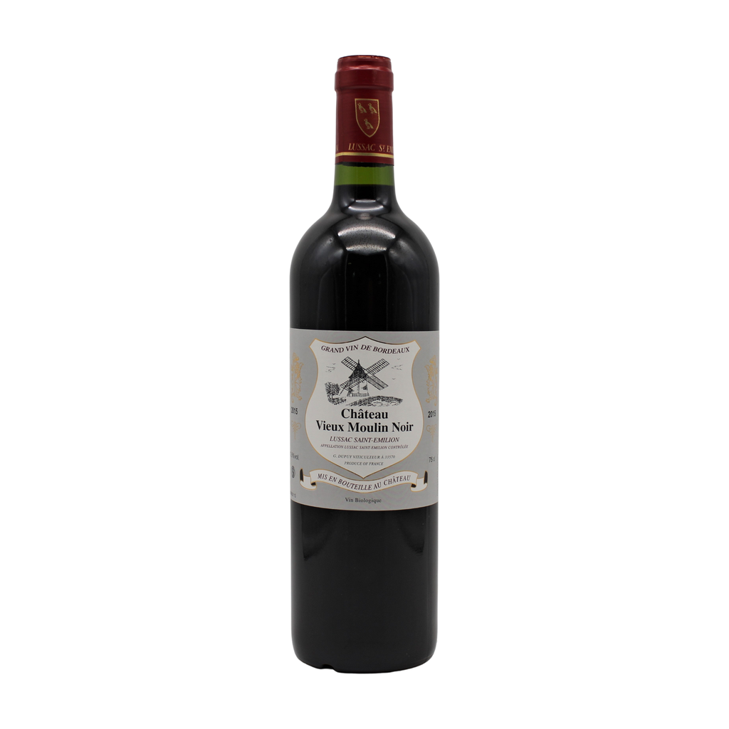 [VR-BDXLSE-VIMOULN75] 75cl - AOC Lussac St Emilion rouge bio - Château Vieux Moulin Noir