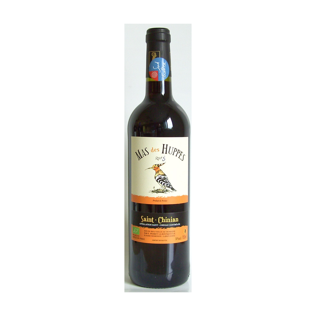 [VR-LGRSC-HUPPES75] 75cl - AOP St Chinian rouge bio - Mas des Huppes