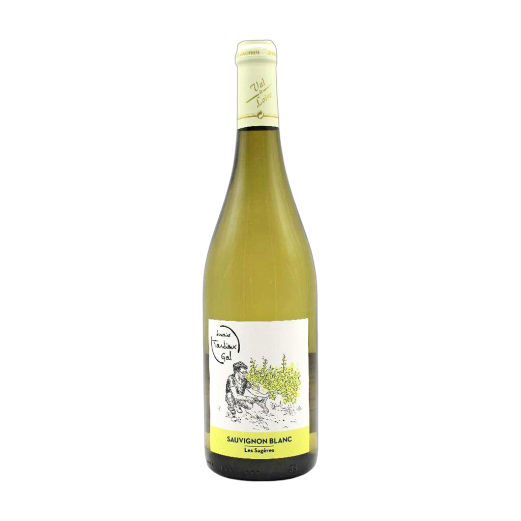 [VB-VDLTOU-SAGER75] 75cl - AOC Touraine blanc sec sauvignon Les Sagères bio - Courtault Tardieux