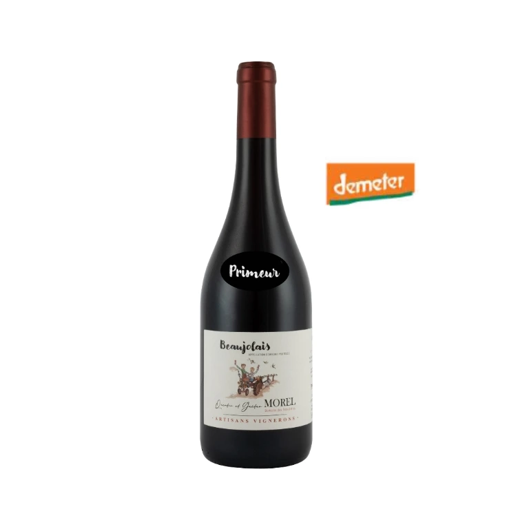 [VR-6906] 75cl - AOC Beaujolais nouveau rouge Demeter bio - Domaine des Prévelières