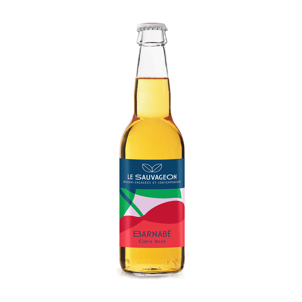 33cl - Cidre brut Première Presse (ex Barnabé) bio (réemploi) - Le Sauvageon