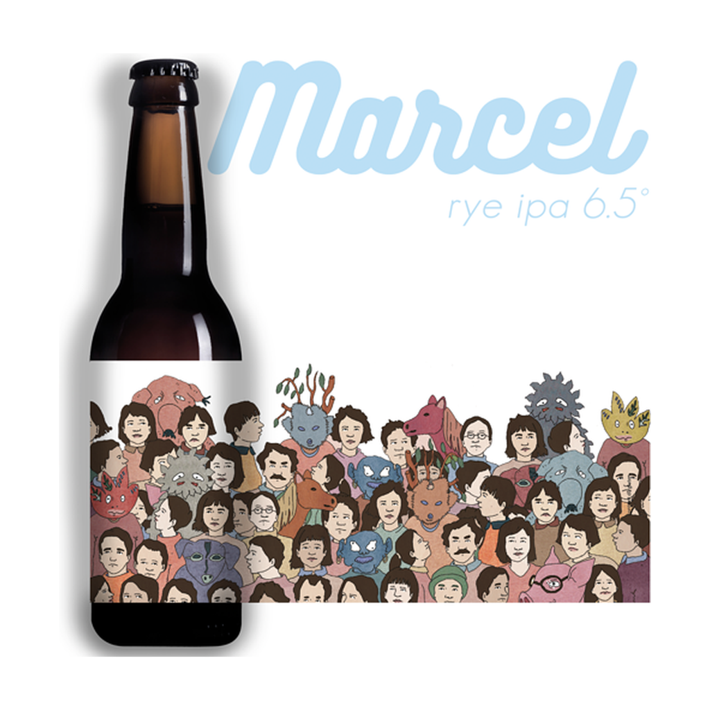 75cl - Marcel - IPA 6,5° bio (réemploi) - Les 2 Amants