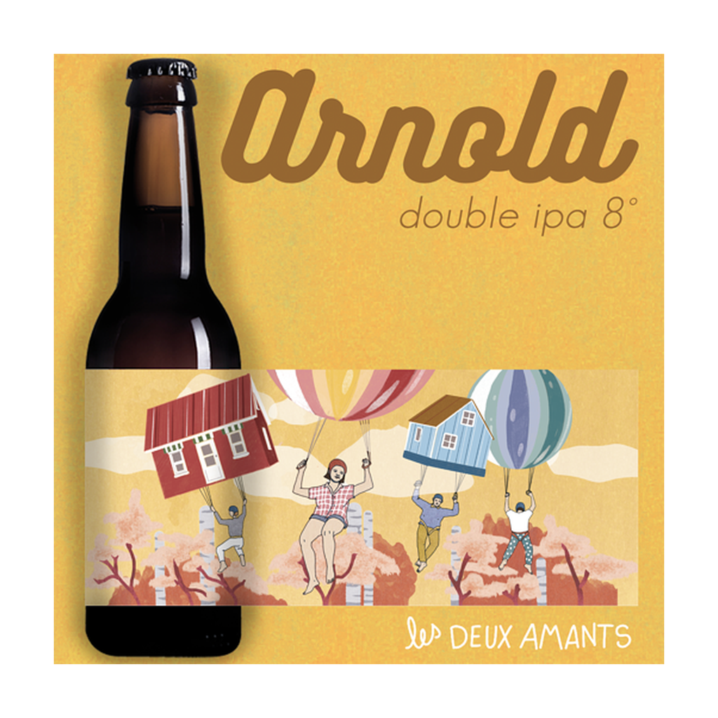 [2A-ARNOLD75] 75cl - Arnold - Double IPA 8° bio (réemploi) - Les 2 Amants