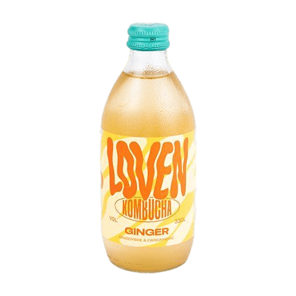 33cl - Kombucha Ginger Power bio - Loven Kombuchas