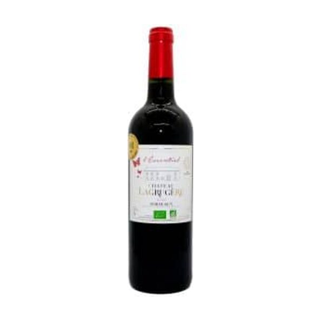 [VR-BDX-LAGRUG75] 75cl - AOC Bordeaux rouge Château Lagrugère L'Essentiel bio - Domaine Lopez