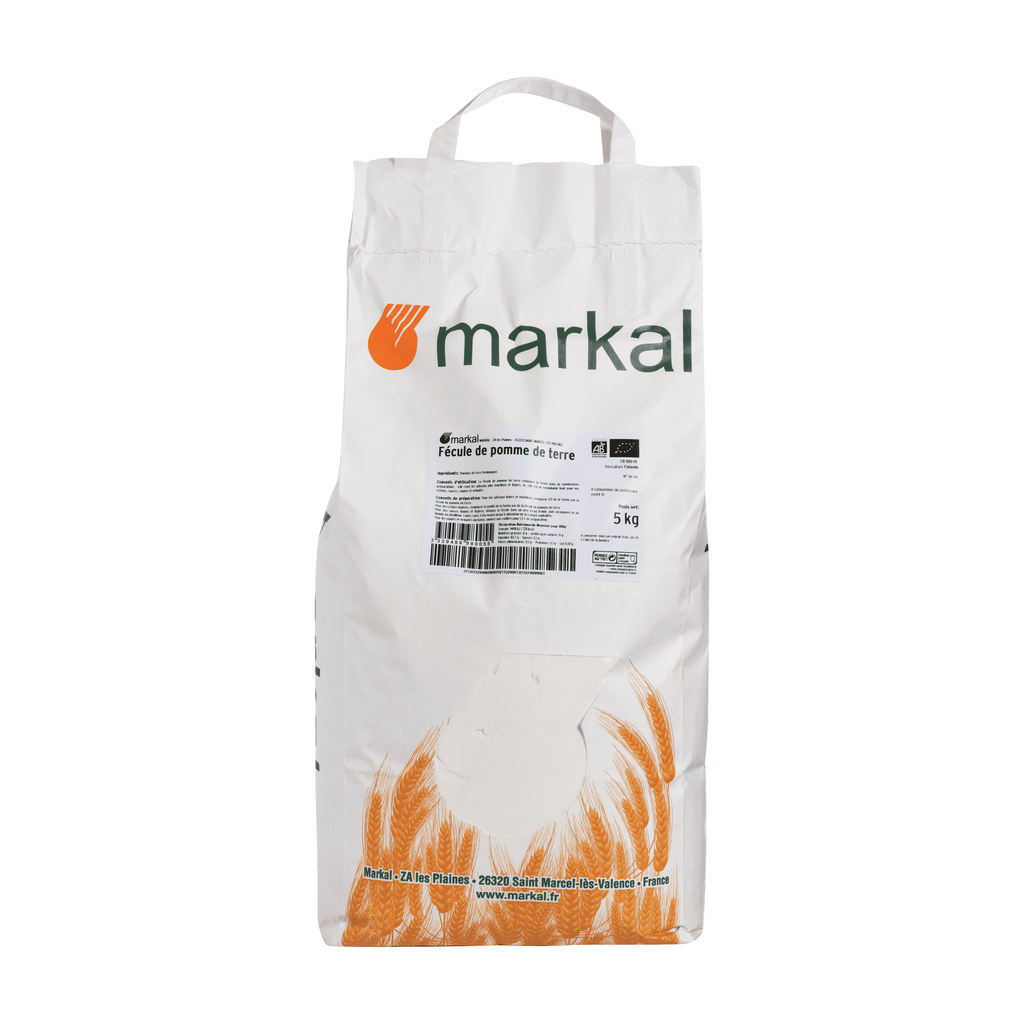 5kg - Fécule de pomme de terre bio - Markal