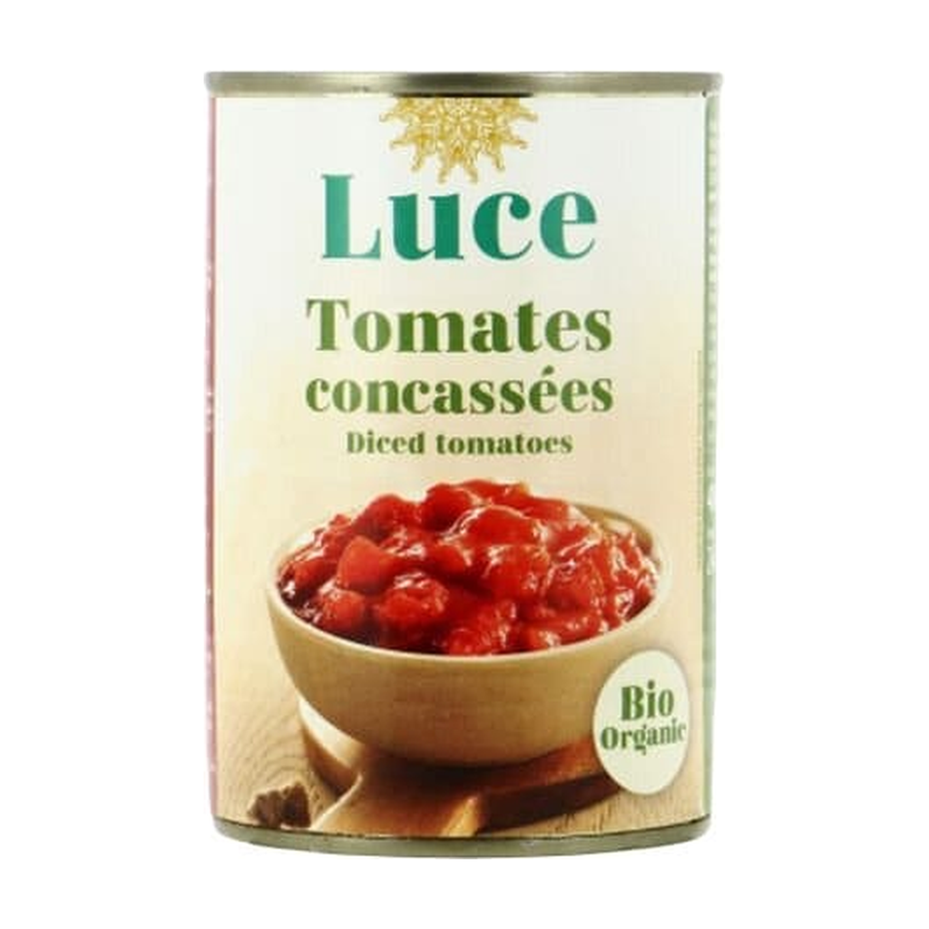 [MK-BITOMCON400] 400g - Tomates concassées bio - Luce