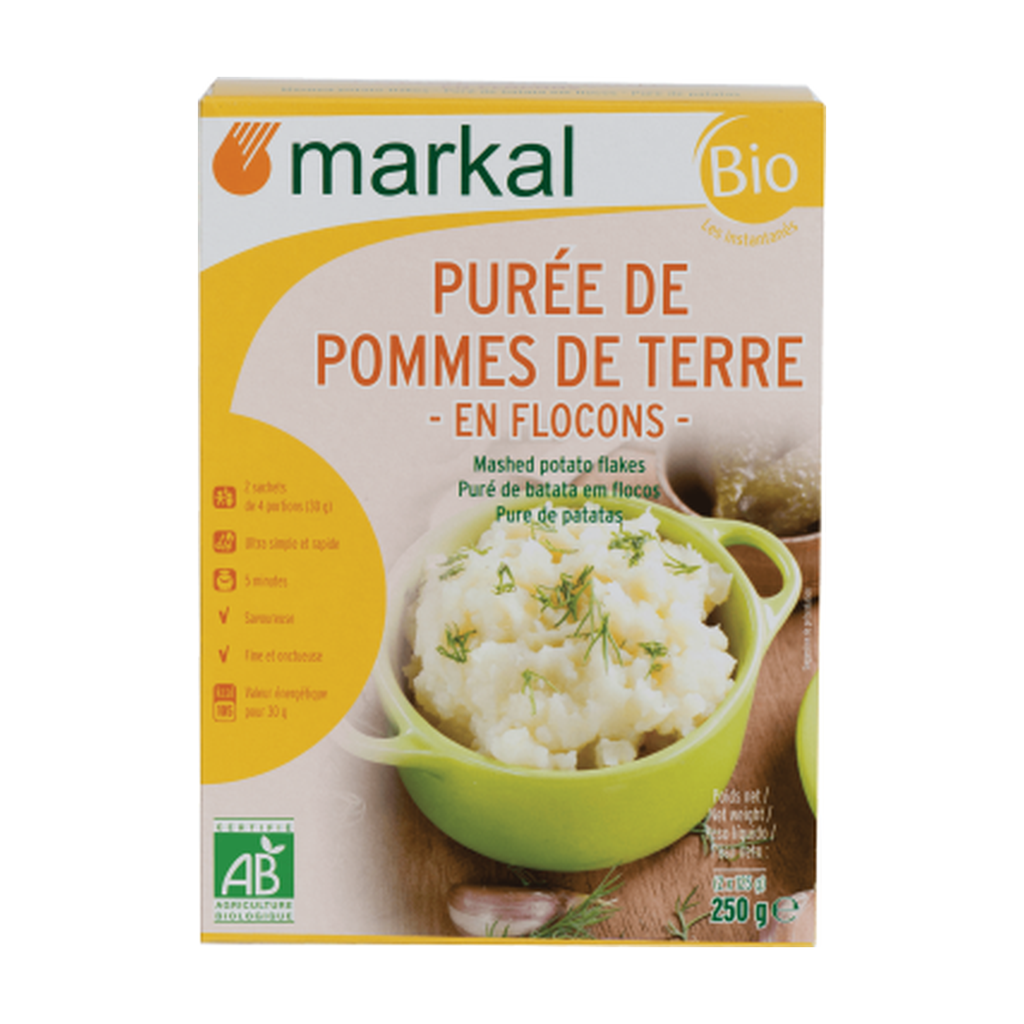 [MK-FLOPTC250] 250g - Flocons de pomme de terre bio - Markal