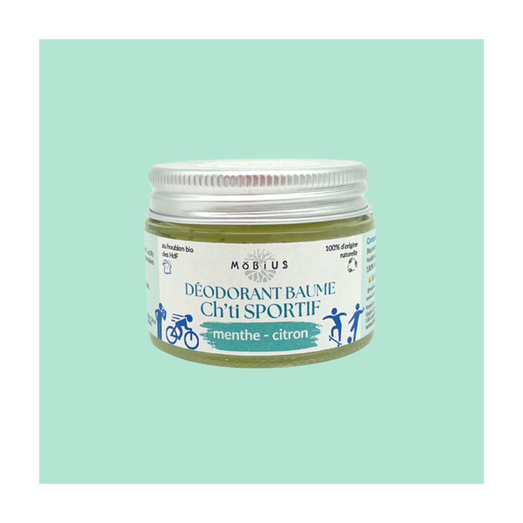 [MB-DSP20] 20ml - Déodorant Ch'ti Sportif / menthe - Mobius