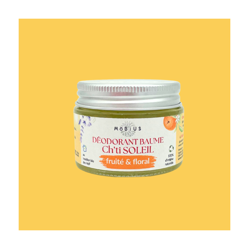 [MB-DSO50] 50ml - Déodorant Ch'ti Soleil / fruité et floral - Mobius