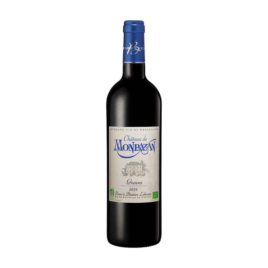 37,5cl - AOC Bordeaux Graves rouge bio - Château de Monbazan