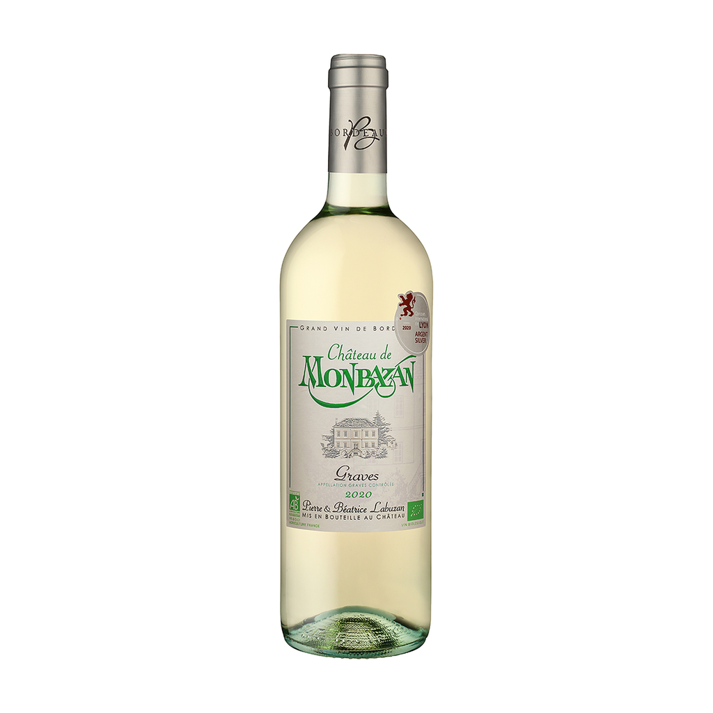 [VB-BDXGRA-MONBAZ75] 75cl - AOC Bordeaux Graves blanc sec bio - Château de Monbazan