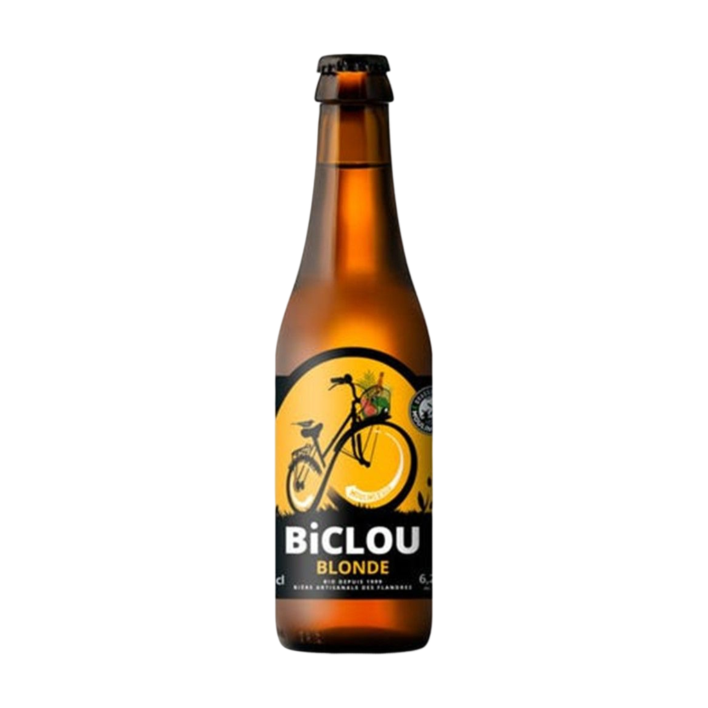 33cl - Biclou Blonde - 6,2° bio (réemploi) - Brasserie Moulins d'Ascq