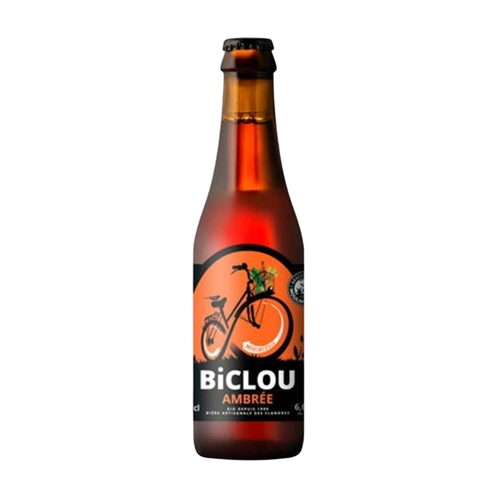 33cl - Biclou Ambrée - 6,6° bio (réemploi) - Brasserie Moulins d'Ascq