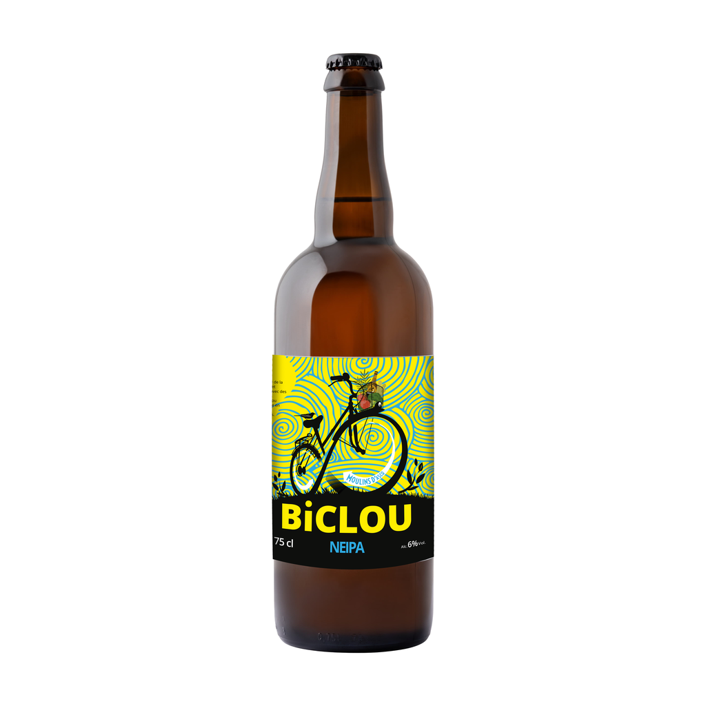 75cl - Biclou NEIPA - 6° bio (réemploi) - Brasserie Moulins d'Ascq