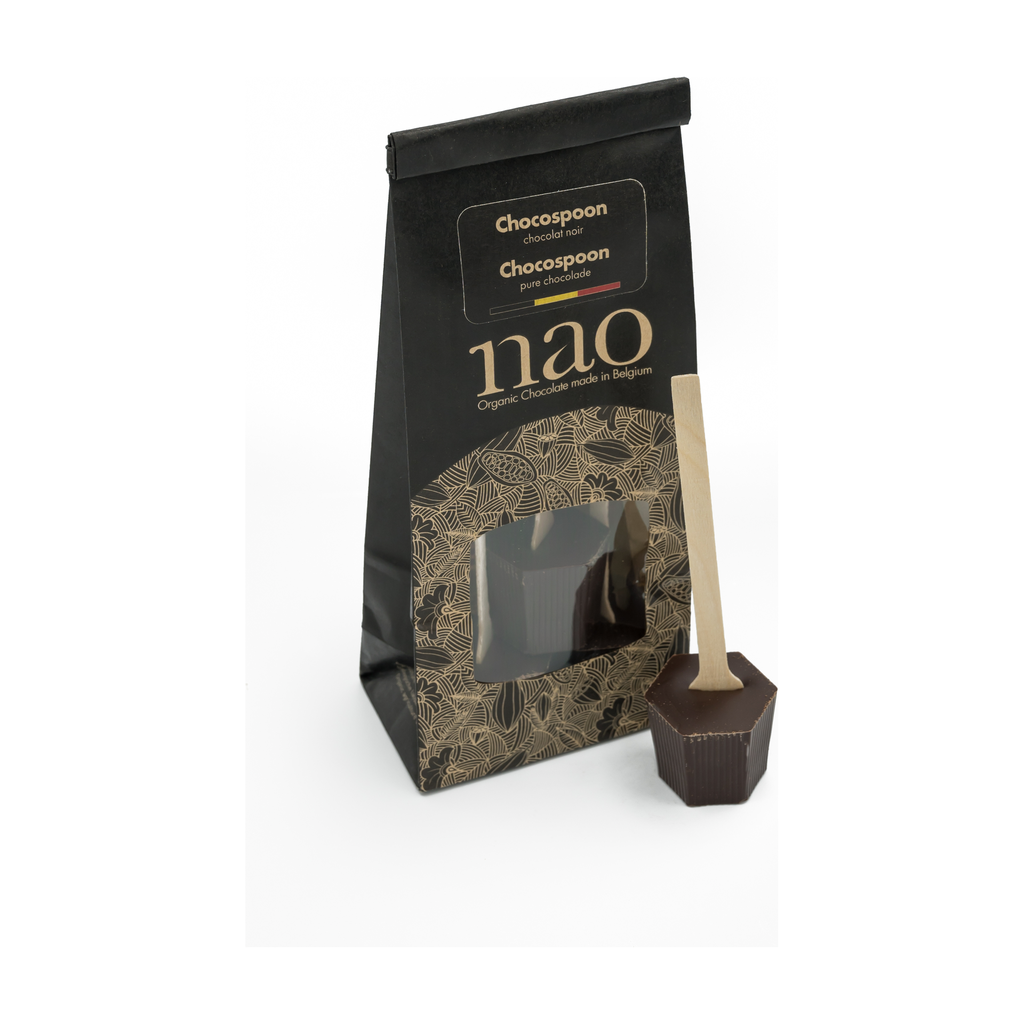[NAO-N125] 3x24g - Chocospoon Chocolat Noir 71% (sachet) bio - Nao