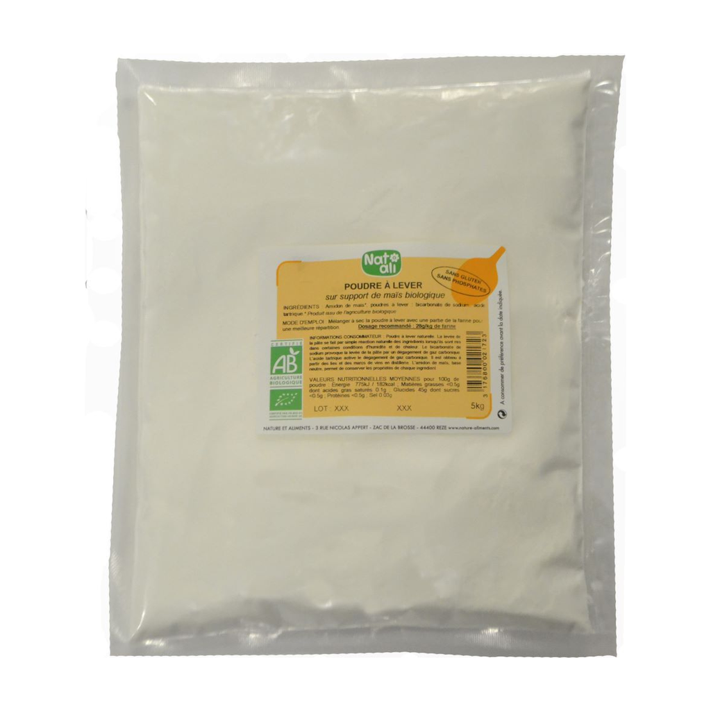 [NA-550040] 500g - Poudre à lever bio - Nat Ali