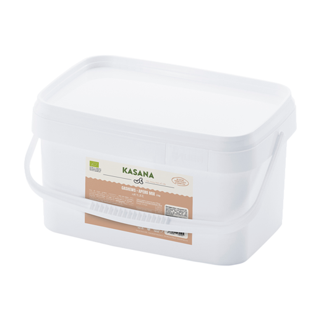 [NS-CAJDEM6KG] 6kg - Noix de cajou 'demi' (morceaux) bio (consigné) - Kasana