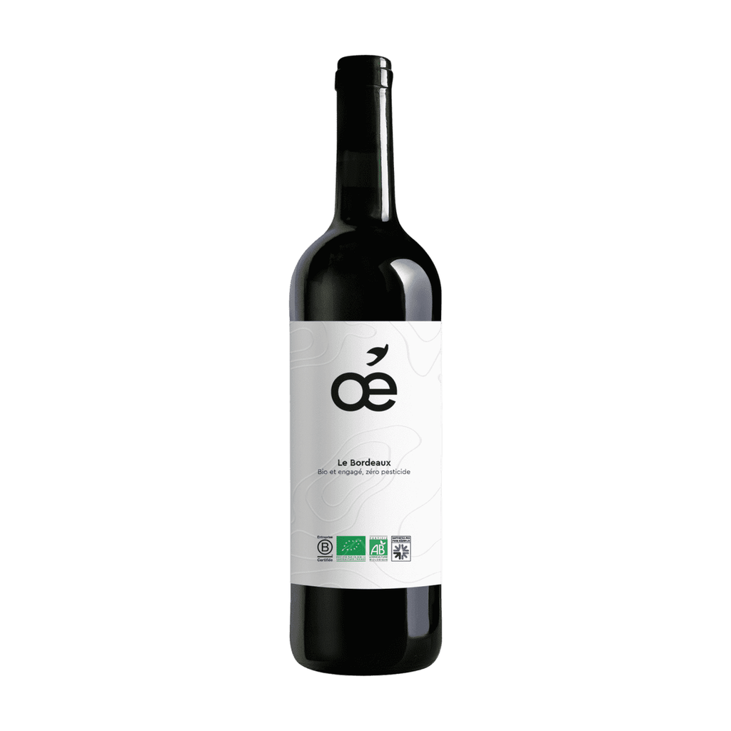 [OE-VR-BDX75] 75cl - AOC Bordeaux rouge bio (réemploi) - Oé