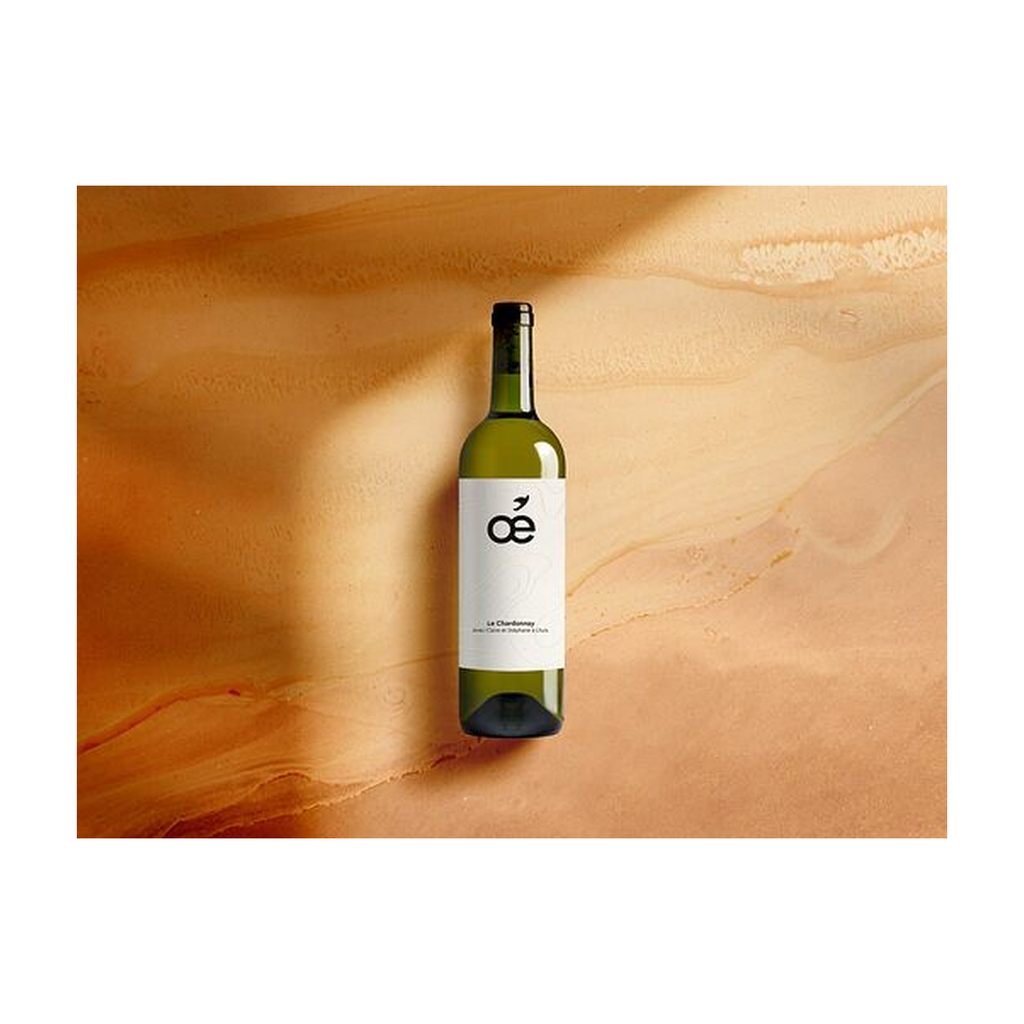 [OE-VB-CHARD75] 75cl - Vin de France blanc Le Chardonnay bio (réemploi) - Oé