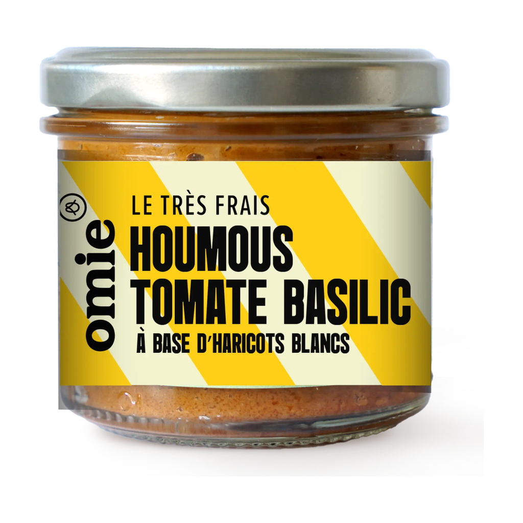 [OM-230] 90g - Houmous haricots blancs à la tomate bio - Omie