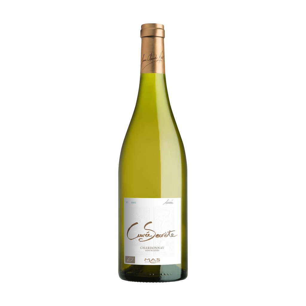[VB-LGROC-CUVSECB75] 75cl - IGP d'Oc blanc 'Cuvée Secrète' CHARDONNAY sans sulfite ajouté bio - Domaine Paul Mas
