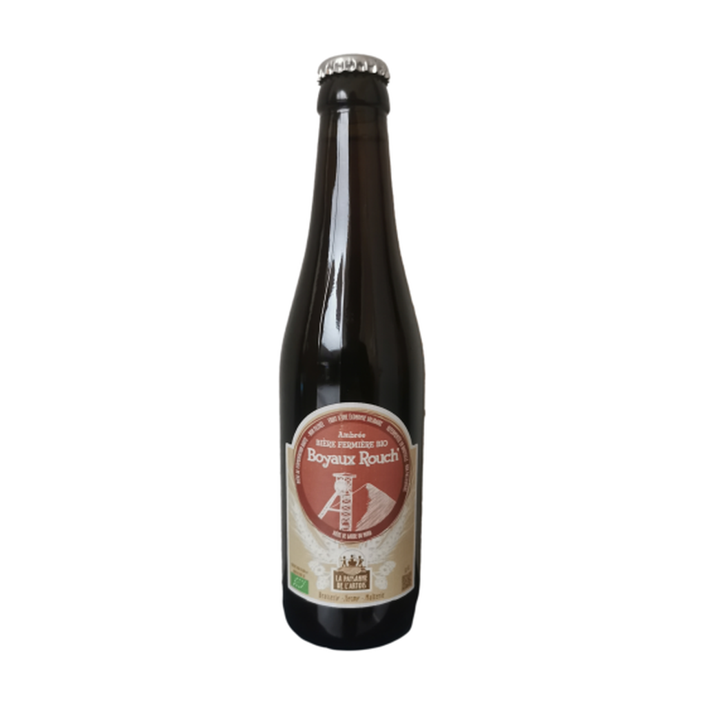33cl - Boyaux Rouch' - Ambrée 5° bio (réemploi) - Brasserie Paysanne de l'Artois