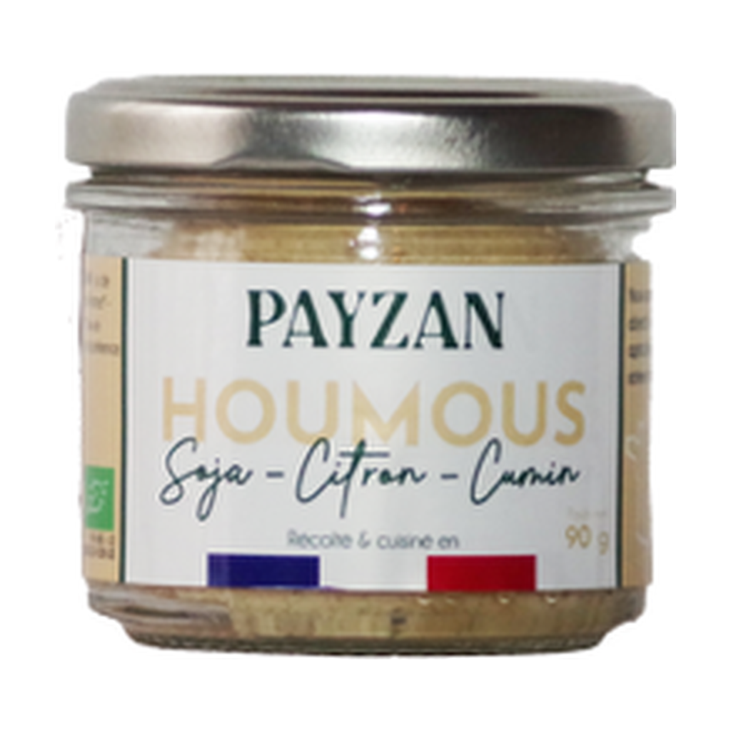90g - Houmous de soja Cumin Citron bio - Payzan