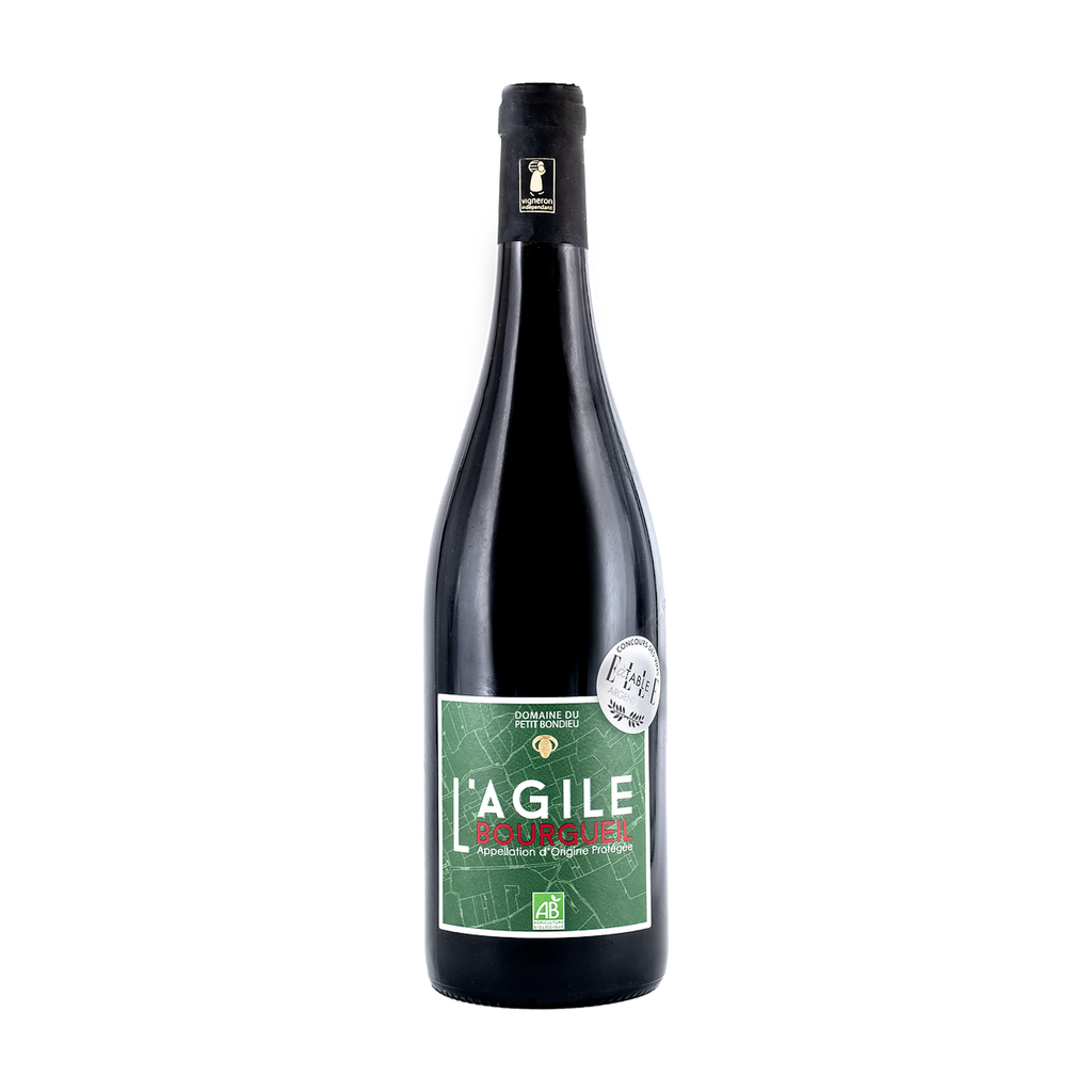 [VR-VDLBGL-PTBOND75] 75cl - AOC Bourgueil rouge Cuvée Agile bio - Domaine du Petit Bondieu