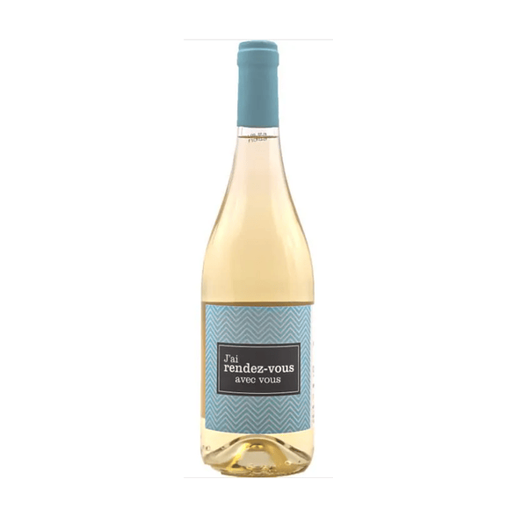 [VB-LGRCC-RDV75] 75cl - AOP Côtes Catalanes blanc 'J'ai rendez-vous avec vous' Rolle Macabeu bio (remploi) - Rière Cadène