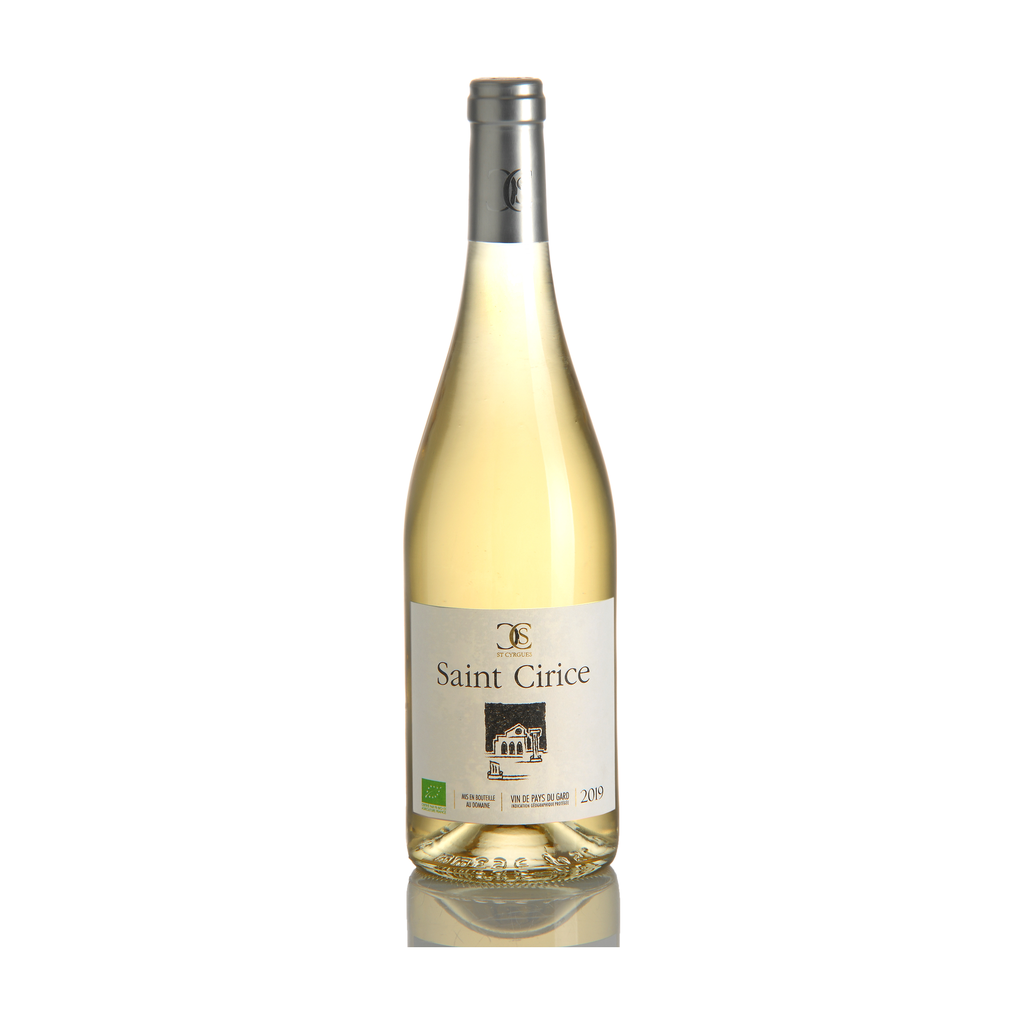 [VB-LGRGA-STCYRG75] 75cl - IGP du Gard blanc Saint Cirice bio - Château Saint Cyrgues