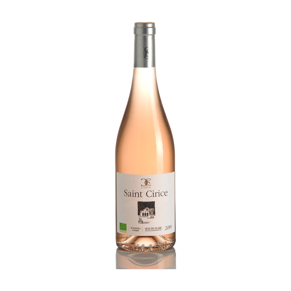 [VZ-LGRGA-STCIR75] 75cl - IGP du Gard rosé Saint Cirice bio - Château Saint Cyrgues