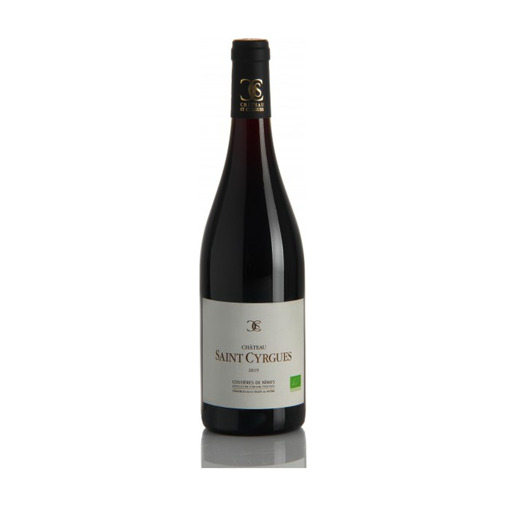 [VR-RHONIM-STCYRG75] 75cl - AOC Costières de Nîmes rouge bio - Château Saint Cyrgues