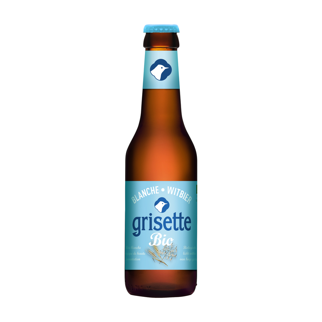 [SF-GRISBLANC25] 25cl - Grisette blanche - 5,5° bio (consigné) - Brasserie Saint Feuillien