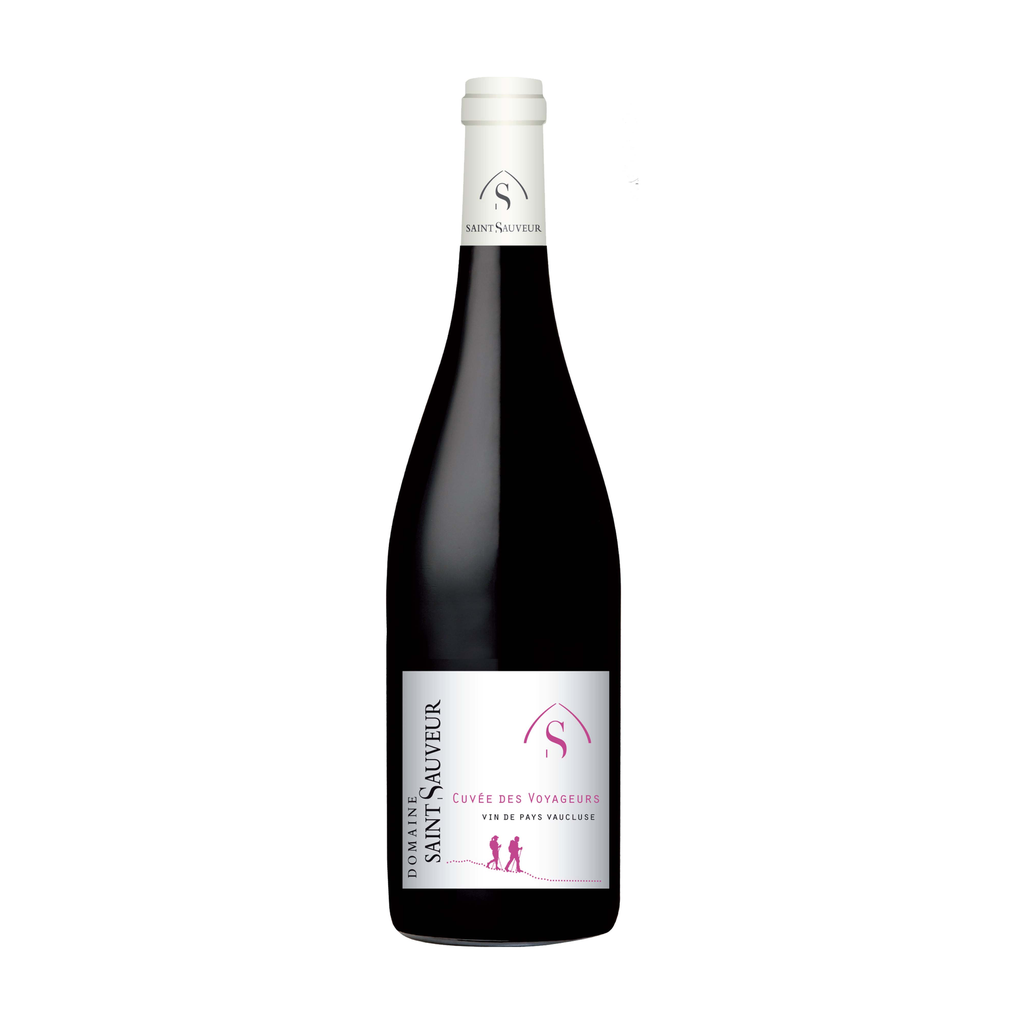 [VR-PROVAU-STSAUVOY75] 75cl - Vin de Pays du Vaucluse rouge cuvée des Voyageurs bio - Château Saint Sauveur