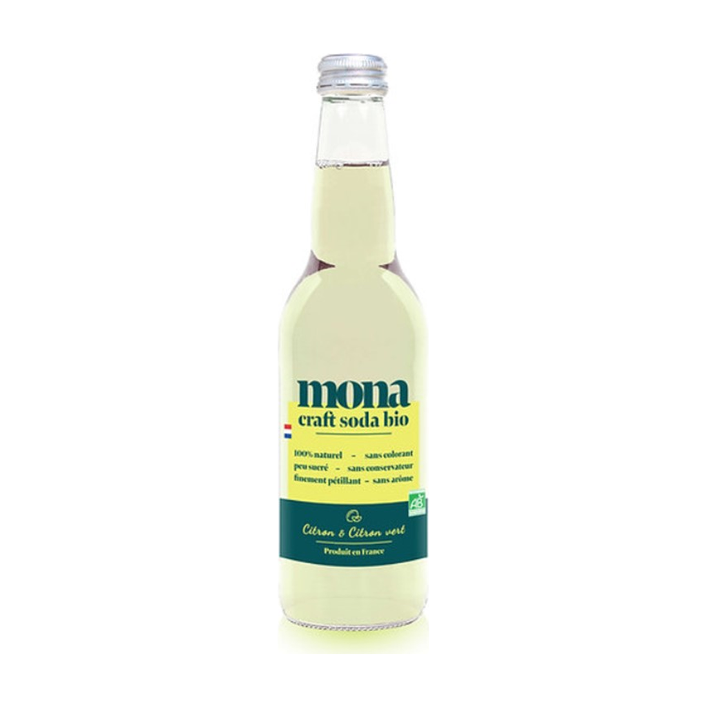 33cl - Limonade Citron - Citron Vert bio (réemploi) - Mona