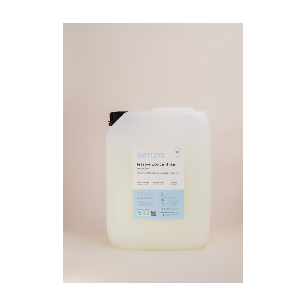 [SZ-LN20] 20l - Lessive Nature (réemploi) Nature et Progrès - Senza