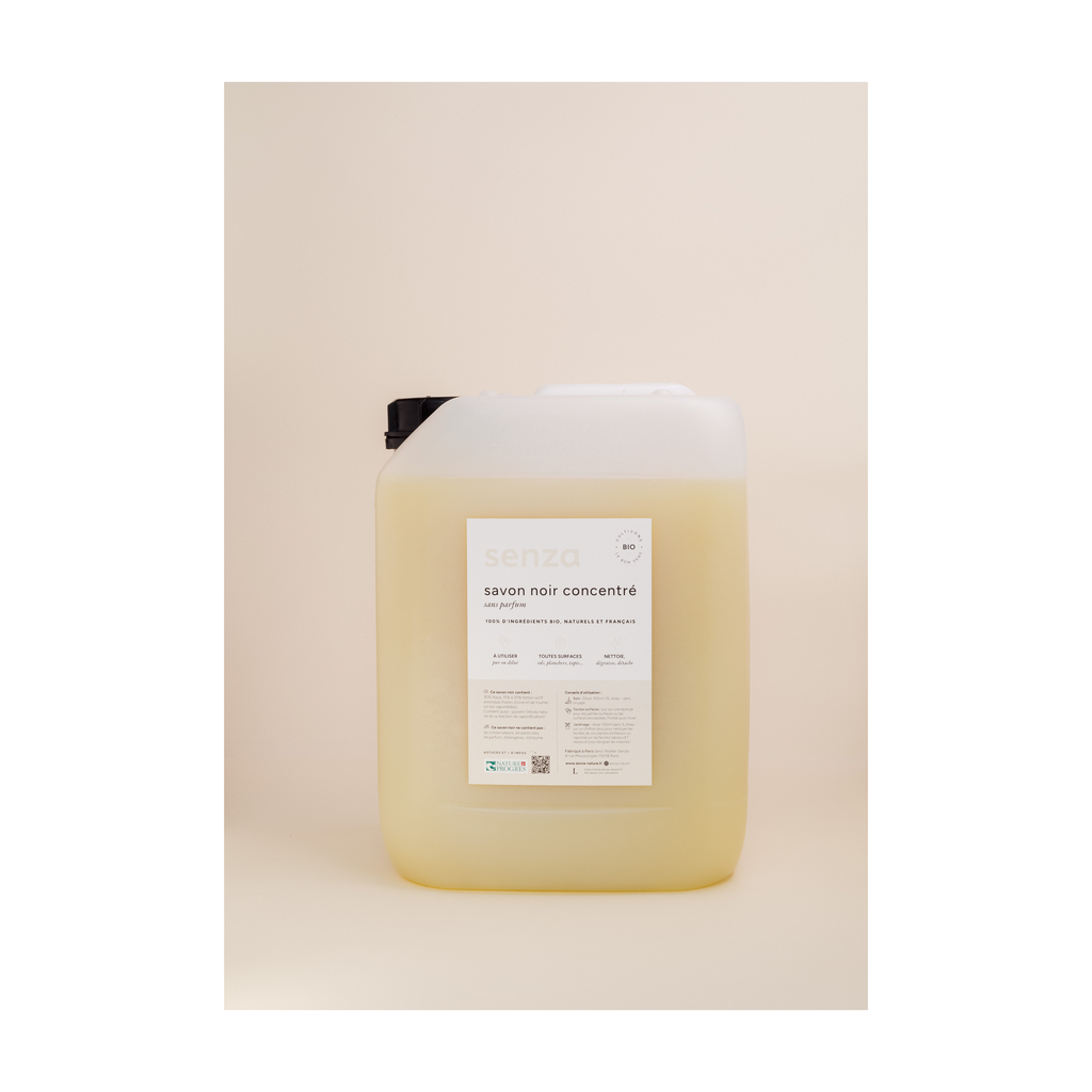 [SZ-SN20] 20l - Savon Noir Huile d'olive (réemploi) Nature et Progrès - Senza