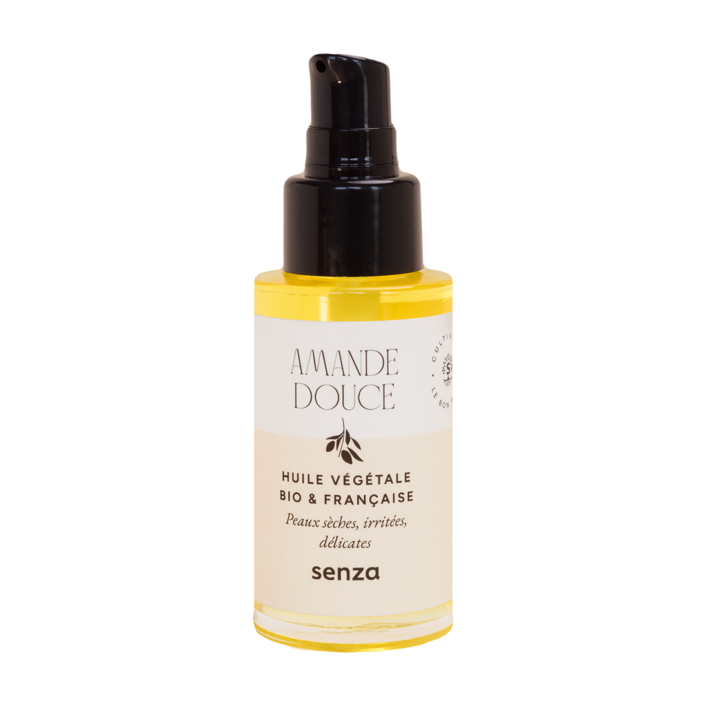 50ml - Huile d'amande (consigné) Nature et Progrès - Senza