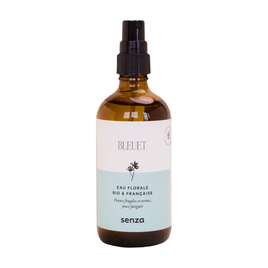 100ml - Eau Florale Bleuet (consigné) Nature et Progrès - Senza