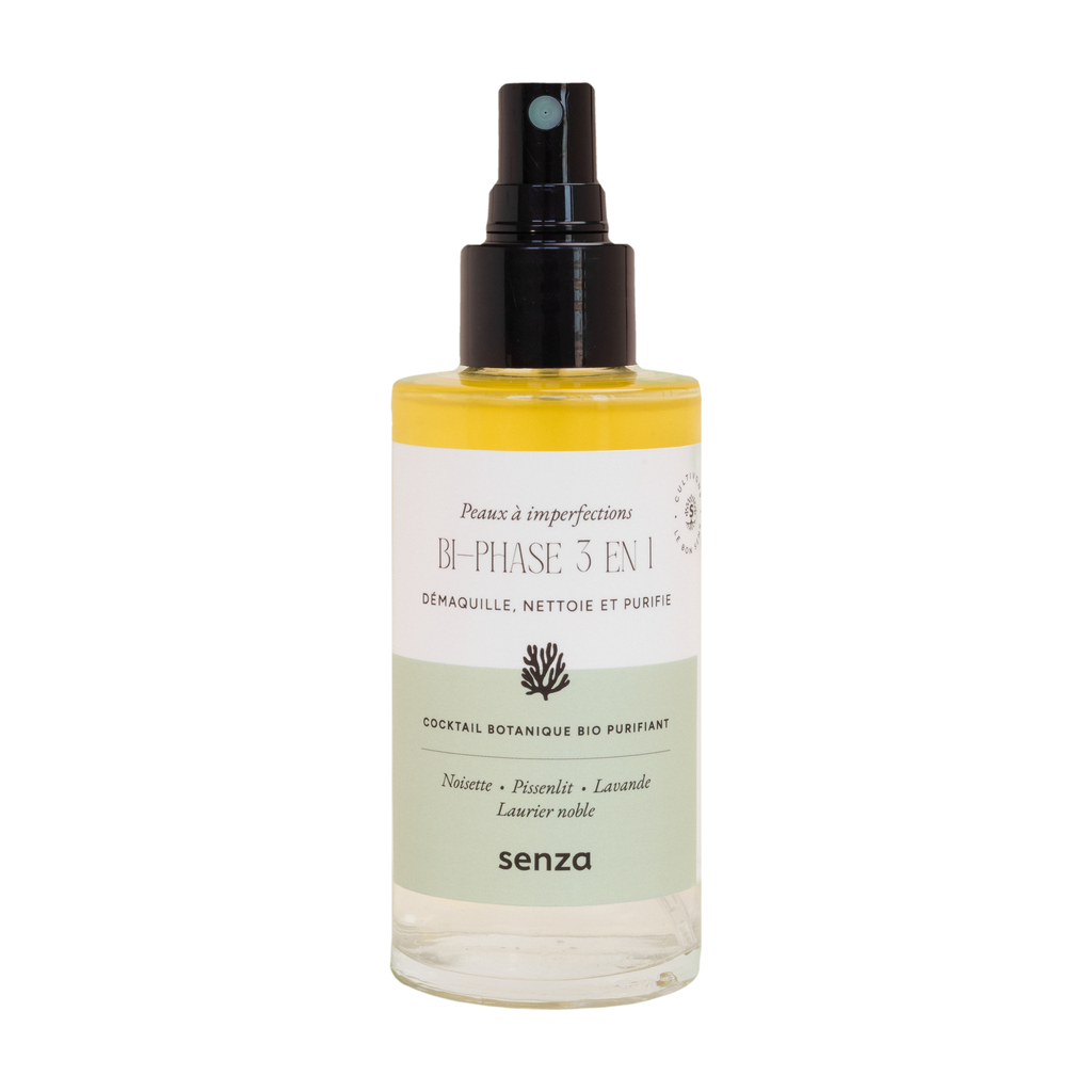 100ml - Bi-phase purifiant (consigné) Nature et Progrès - Senza