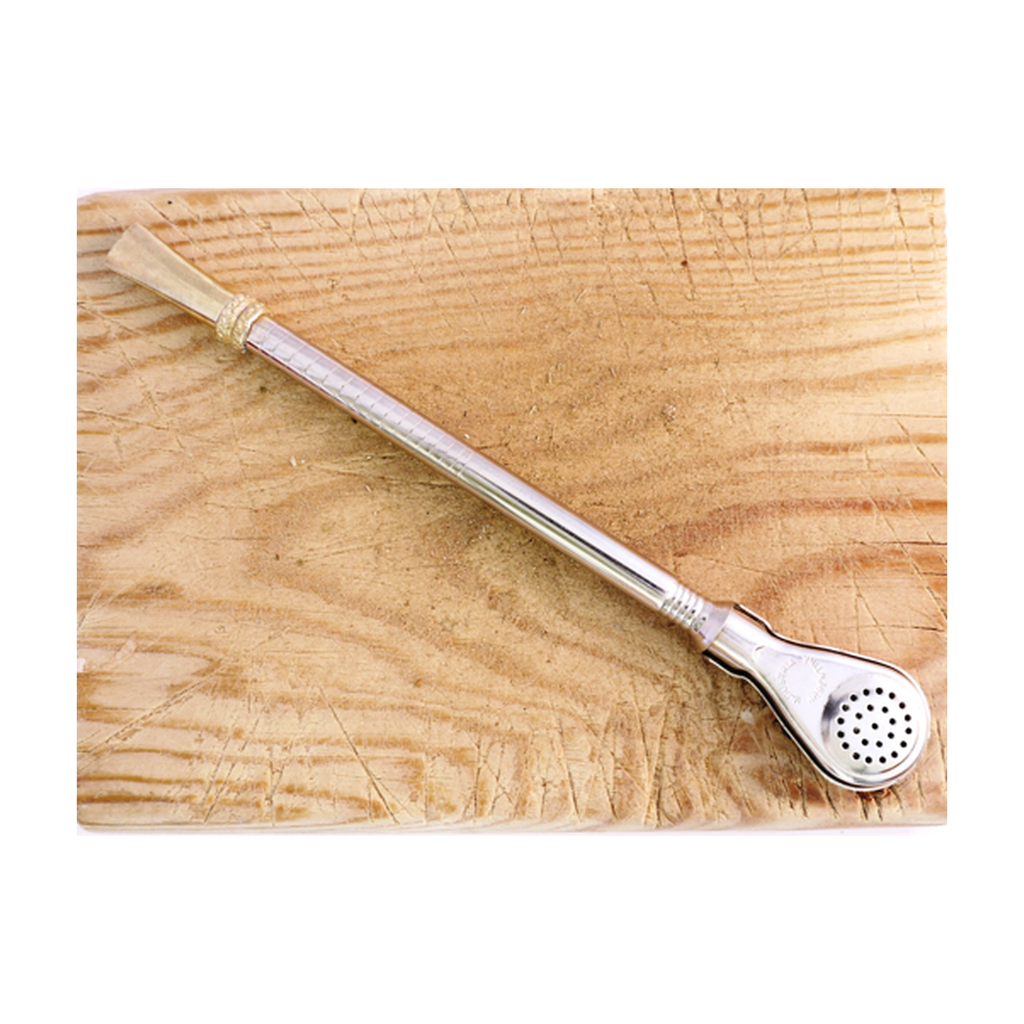 Pipette pour maté simple droite 19cm - Sol à Sol