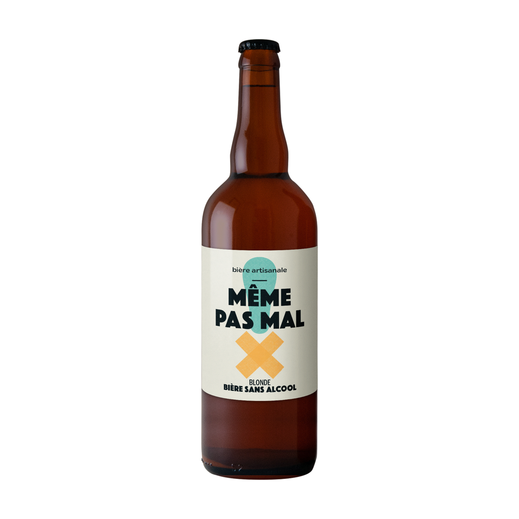 [TA-SA75] 75cl - Même pas mal - Blonde sans acool 0,5° (non bio, réemploi) - Brasserie Tandem