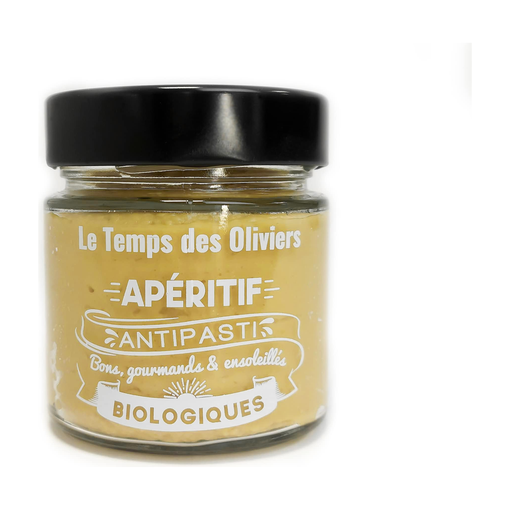[TP-1B656] 200g - Houmous au citron confit bio (réemploi) - Le Temps des Oliviers