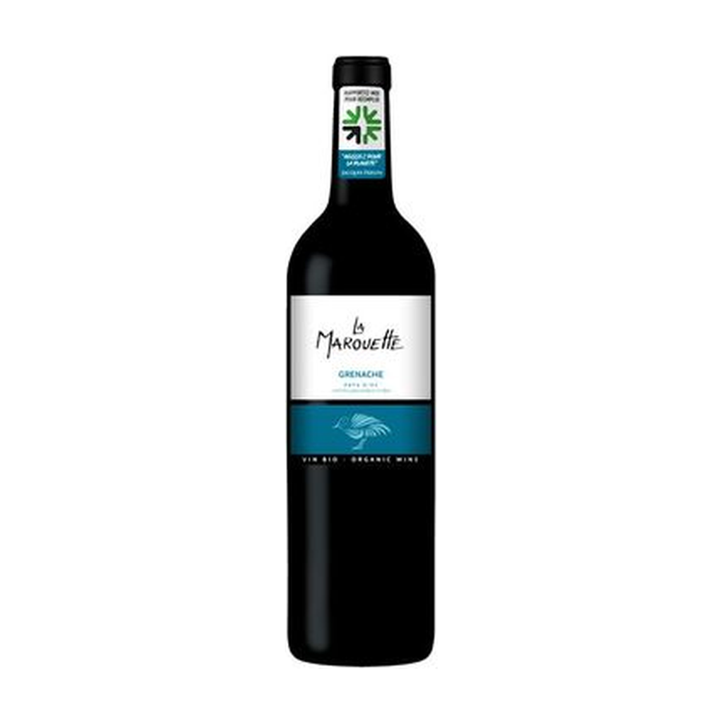 [TEV-VR-MARGRE75] 75cl - IGP d'Oc rouge La Marouette Grenache (réemploi) bio - Terroirs Vivants (Jacques Frelin)