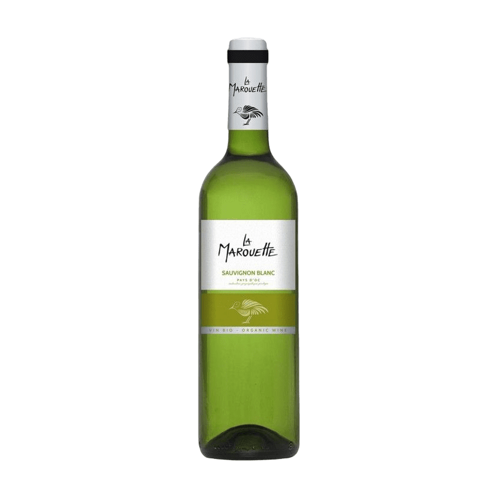 [VB-LGROC-MARSAU75] 75cl - IGP d'Oc blanc Sauvignon mono cépage La Marouette bio - Terroirs Vivants (Jacques Frelin)